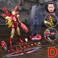 thumbnail image 1 of ZD Toys Marvel Iron Man MK85 7" Action Figure 2022 The Infinity SAGA Mark LXXXV 1.0 Mark 85 Hologram Shield Nano Weapons Doll Gao Jinjia LED, 1 of 2