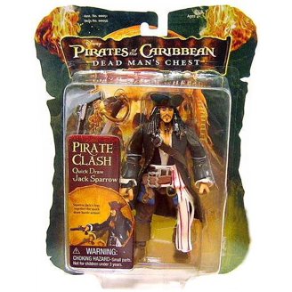 Pirates Of The Caribbean Jack Sparrow Action Figure – 7 Inch Smiling Variant, Detailed Collectible By NECA