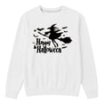 thumbnail image 4 of HCYSFG Girls Halloween Sweatshirts Witch Graphic Plus Size Crewneck Long Sleeve Loose Fit Casual Shirts Drop Shoulder Pullover Tops, 4 of 4