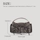 thumbnail image 3 of Bolsos de moto y motociclista para mujer, bolsos y carteras de diseño de lujo, novedad de 2023, bolso de hombro con lazo y remaches de cuero PU desgastado debajo del brazo, 3 of 4