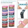 thumbnail image 2 of ValHome 30Pcs WWJD Bracelets What Would Jesus Do Christian Wristbands - 10" Adjustable Woven Faith Bracelets - Religious Gifts for Youth Group, Bible Study, Sunday School, Church Ministry Supplies, 2 of 6