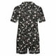 thumbnail image 5 of Conjunto de Verano para las Mujeres, Estampado Cuello de Manga Corta Y Pantalones Cortos, Moda Casual de Dos Piezas, 5 of 9