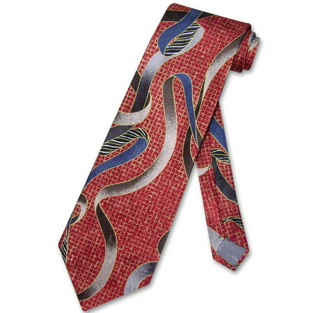 Antonio Ricci SILK NeckTie Made in ITALY Geometric Design Men's Neck Tie
