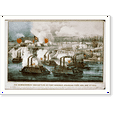 thumbnail image 2 of Historic Framed Print, Bombardment and capture of Fort Hindman, Arkansas Post, Ark. Jany. 11th 1863 - 2, 17-7/8" x 21-7/8", 2 of 9