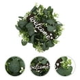 thumbnail image 6 of MLINS Simulated Wreath Hanging Welcome Board Fake Garland Welcome Door Sign Decor, 6 of 8