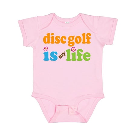 

Inktastic Disc Golf is My Life Gift Baby Boy or Baby Girl Bodysuit
