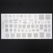 4 Pcs Universal Reballing Stencil Kit for iPhone Android Devices Portable