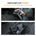 thumbnail image 5 of K&F CONCEPT 10 Pockets Hard Shell Lens Filter Bag Up to 82mm, Waterproof, Durable, Portable, Camera Filter Pouch Carrying Case for Travel and Photography, Size S, 5 of 6