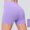 Purple, variant on Women's Short Leggings Drawstring Comfortable Sports Pants Fitness Shorts High Waisted And Breathable Tight Pants Drying Yoga Pants