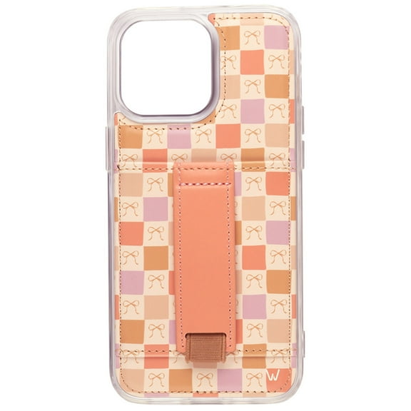 Walli Cases Golden Grace Phone Case with Wallet and Finger Strap