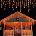 thumbnail image 1 of Cadena de luces YEGUO, 10 m, 400 LED, color naranja, resistente al agua, 1 of 8
