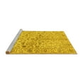 thumbnail image 2 of Ahgly Company Machine Washable Indoor Rectangle Persian Yellow Traditional Area Rugs, 6' x 9', 2 of 4