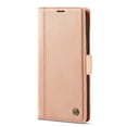 thumbnail image 4 of SaniMore for iPhone 14 Pro Max 6.7" 2022 Case, PU Leather Magnetic Flip Folio Shell with Card Holders RFID Blocking Kickstand Shockproof TPU Magnetic Closure Business Cover, Rosegold, 4 of 10