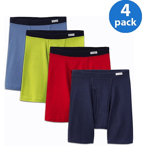 flex stretch boxer briefs walmart