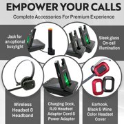 Remote Answering Wireless Headset with EHS Remote Answering Cable, for Avaya 1608, 1616, 9608, New