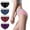 Multicolor, variant on HaoXianJian 4Pc Underwear for Women Cute Hight Rise Bikini Brief Panties Ladies Stretchy Cheeky Briefs Panty Breathable Stretch Underpants 4x 5X