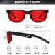 thumbnail image 4 of Gafas de bloqueo de luz azul ANYLUV Al-Mg Metal para hombre, 4 of 7
