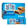 Kellogg,S Nutri-Grain Cereal Bars (Blueberry, 8-Count Bars, Pack Of 6)