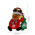 thumbnail image 3 of Mecorevxz Christmas Fabric Hanging Ornaments,Christmas Cute Doll Small Pendant Christmas Tree Hanging Decorations,Car Hanging Decoration(C), 3 of 8