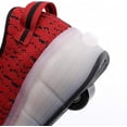 thumbnail image 6 of KC Republic Wheel Heels Kids Led Roller Shoes Single Wheels Retractable Skateboarding Vibration Illuminate Outdoor Unisex Pulley Shoes Skates Gymnastic Sneakers, USA Size 6, 6 of 7