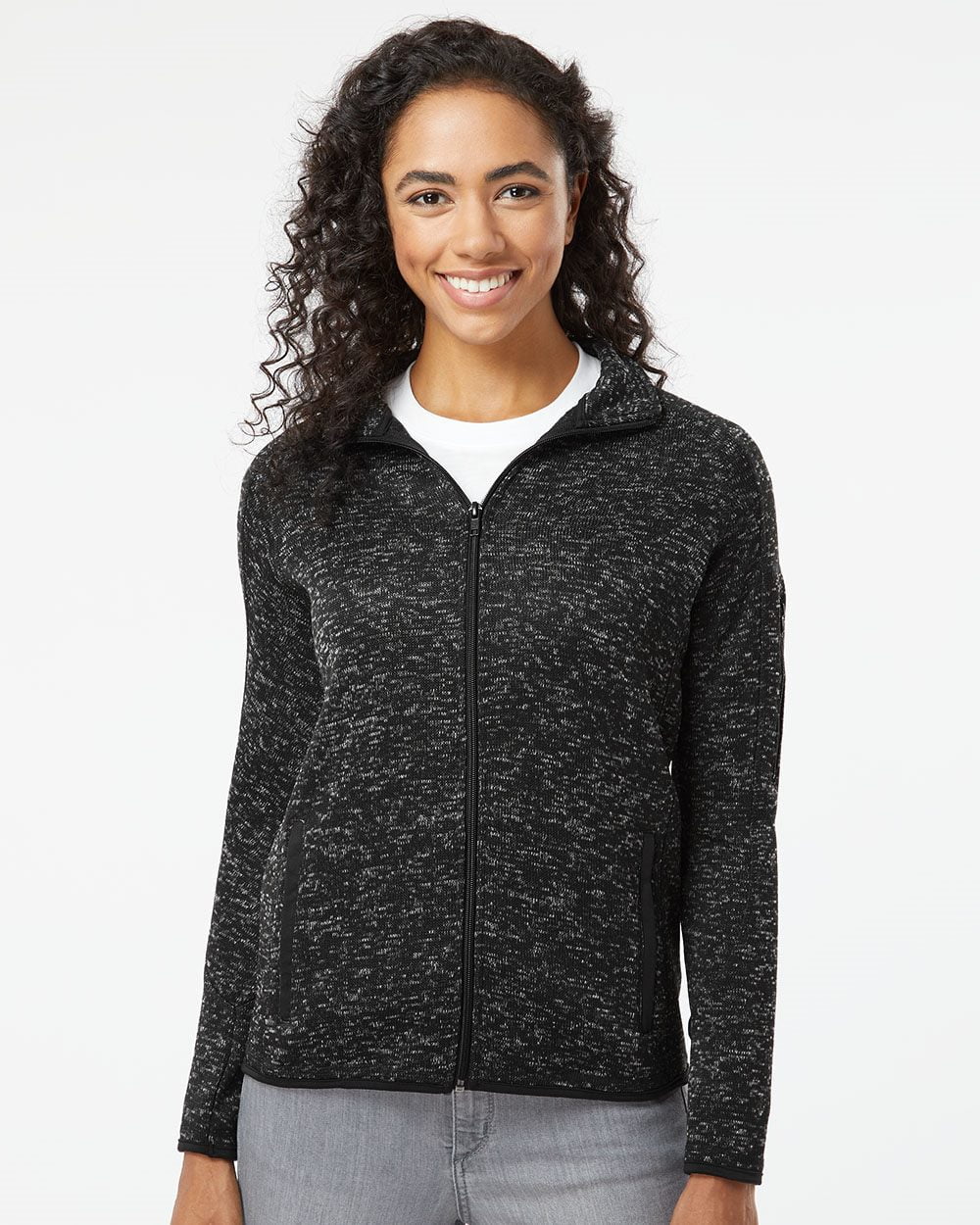 Women's Sweater Knit Jacket - image 5