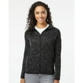 thumbnail image 3 of Burnside - Women's Sweater Knit Jacket - 5901 - Heather Charcoal - Size: 3XL, 3 of 4