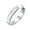 Silver-4MM, variant on Bling Jewelry Mens Basic Simple Classic Dome Gold Plated Titanium Wedding Band Ring Comfort Fit