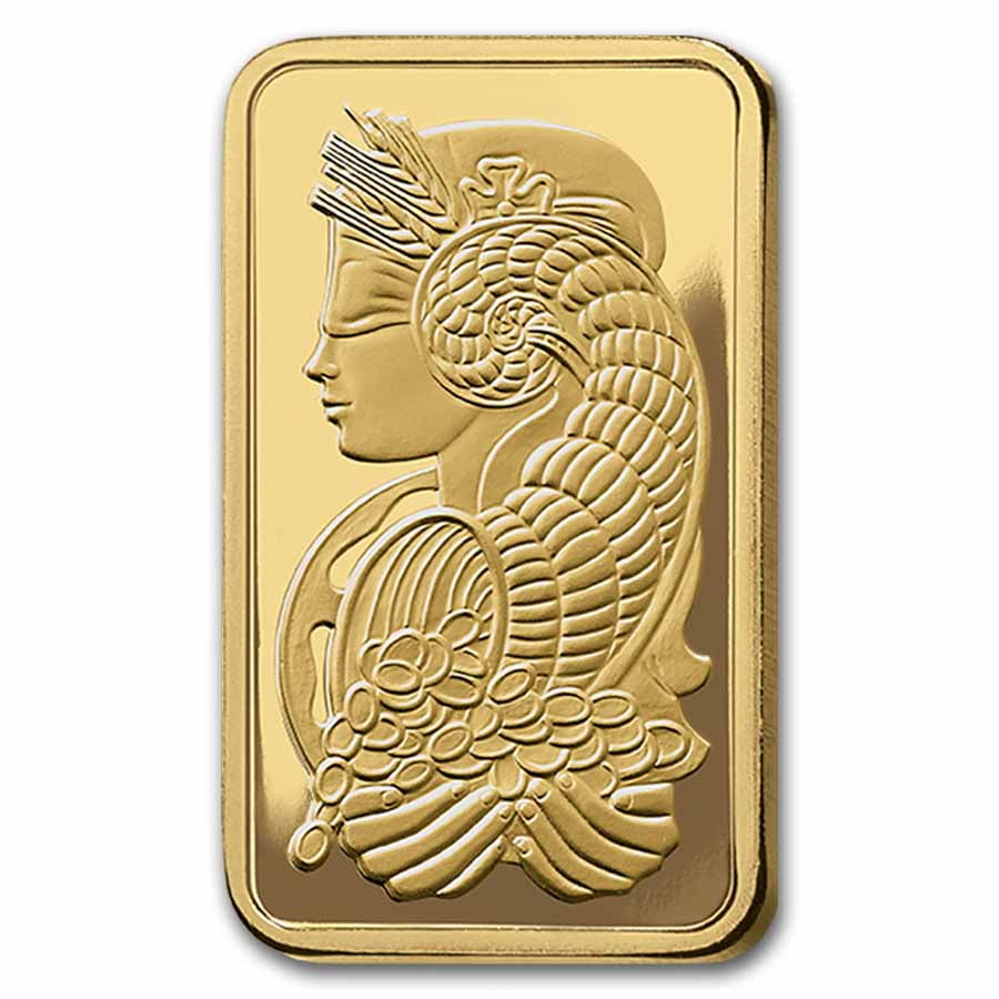 2.5 gram Gold Bar - Lady Fortuna Veriscan (In Assay)