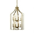 thumbnail image 6 of 42498NBR Kichler Lighting Morrigan - 8 light Foyer Chandelier - with Traditional inspirations - 34 inches tall by 19 inches wide-Natural Brass Finish, 6 of 7