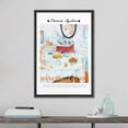 thumbnail image 2 of PixonSign Framed Canvas Print Wall Art Florencio Aguilera Still Life Kitchen Breakfast Classic Vintage Illustrations Fine Art Decorative Multicolor for Living Room, Bedroom, Office - 24"x36" BLACK, 2 of 5