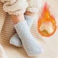 thumbnail image 4 of Baby Socks In Autumn And Winter Fashionable And Simple Solid Color Coral Velvet Floor Socks Non Slip Toddler Socks Comfortable And Cute Toddler Socks Soccer Socks Knee High Socks for Women Support, 4 of 4