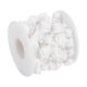 thumbnail image 4 of Rollo de 10 m de perlas artificiales de color rosa para guirnalda de alambre, decoración de boda (blanco), 4 of 14