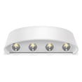 thumbnail image 1 of Wosthever Aplique de aluminio Scone al aire libre Lámpara de pared LED Jardín Pasillo Balcón Up Down Light Iluminación y accesorios blanco Wosthever HA024680-02, 1 of 6