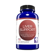 MD. Life Liver Support 90 Ct with Artichoke, Dandelion, Milk Thistle & Proteolytic Enzymes - Plus Solarplast to Help Digest Proteins
