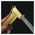 thumbnail image 3 of Bidet Faucet Hand Held Bidet Sprayer Douche Toilet Kit Bidet Faucet Gold Shower Head Copper Valve Set Jet Bidet Faucet, 3 of 7