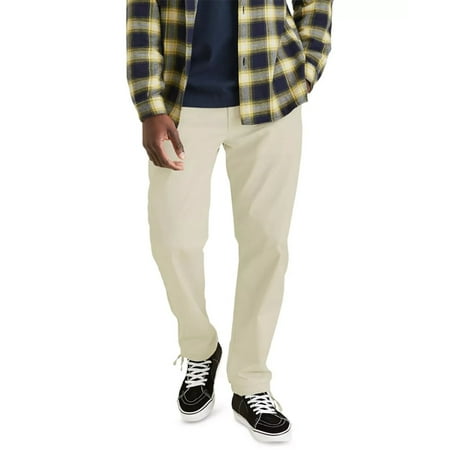 DOCKERS Men's Mobile Pants Ivory Size 33X32 MSRP $88