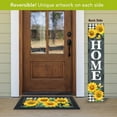 thumbnail image 4 of Briarwood Lane Farmhouse Flowers Pine Reversible Porch Leaner, 4 of 5