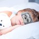 thumbnail image 2 of un Masque De Sommeil Animal Lapin Patchwork Beige Pour Les Enfants Et Les Filles En Peluche Mignonne, Masque Pour Les Yeux De Dessin Anim, Masque, 2 of 5