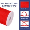 thumbnail image 3 of 1/16 Inch Polypropylene Rope Braided Ropes, 328ft Nylon Rope Red, 3 of 6