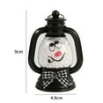 thumbnail image 3 of SLYNSHome 12 Pcs Christmas Mini Snowman Lanterns Decorations with Flickering LED Candles,Winter Small Lanterns Tabletop Centerpiece Party Decor, 3 of 9