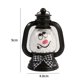 thumbnail image 3 of Mini farolillos navideños de muñeco de nieve con velas LED parpadeantes, 12 unidades, decoración de mesa invernal con lazo a cuadros, 9 x 6,5 x 5 cm Rkxzt, 3 of 9