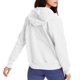 thumbnail image 2 of Sudadera con capucha Hanes EcoSmart con cierre completo para mujer, algodón blanco, 2 of 4
