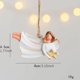 thumbnail image 3 of Figuras retro navideñas, adorno de Papá Noel, muñeco de nieve, trineo, árbol, decoración de resina para jardín de hadas, casa de muñecas, decoración del hogar, 3 of 5