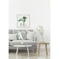 thumbnail image 3 of Parvez Taj Monstera Leaf in Glass Framed Painting Print, 3 of 6