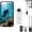 A, variant on Mini 1080P Action Camera with 128GB Card, 360° Rotating Wearable Body Cam with Magnetic Base, IPX8 Waterproof Sports Vlogging Camera for Hiking and Travel