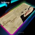 thumbnail image 1 of Alfombrilla de ratón de Anime Hunter x Hunter RGB 80x30 para juegos, alfombrilla de ratón de 2mm de gran tamaño para teclado de ordenador portátil, alfombrilla de mesa con luz LED para juegos LIUWENJING unisex, 1 of 2