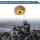 thumbnail image 2 of Accesorios para Casco de Motocicleta Decoración Girasol de Felpa para Cascos de Motocicleta Bicicleta Esquí Caqui Etiqueta 1 Juego, 2 of 6