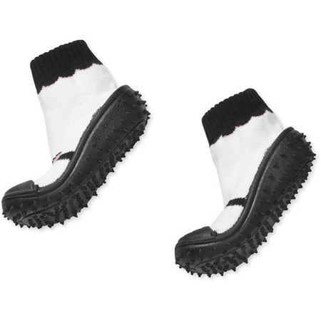 Rubberoos Toddler Girls' Soft Rubber Bottom Shoes