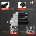 thumbnail image 5 of A-Premium Starter Motor Compatible with Volkswagen Jetta 09, Golf City 07, GTI 06-09, Jetta City 07-09 & Audi A3 07-13, A3 Quattro 10-13, TT, TTS Quattro, L4 2.0L, 12V 1.1KW 10 Teeth Counterclockwise, 5 of 8