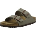 thumbnail image 1 of Sandalia Birkenstock Arizona unisex Birkibuc Stone, talla 37, 1 of 7